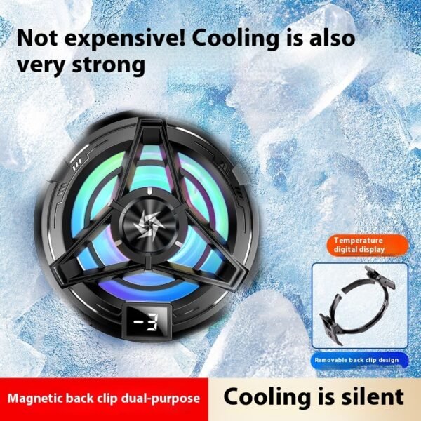 Mobile Phone Radiator Magnetic Suction Back Splint Semiconductor Refrigeration - Image 6
