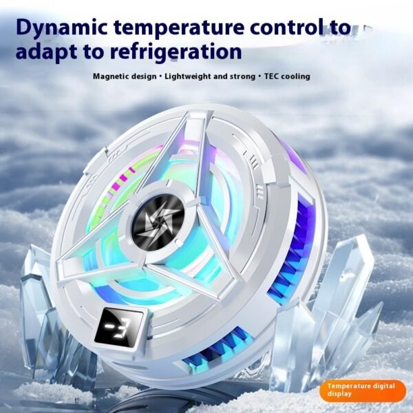 Mobile Phone Radiator Magnetic Suction Back Splint Semiconductor Refrigeration - Image 3